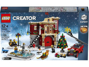 LEGO 10263 Brandweerkazerne in winterdorp
