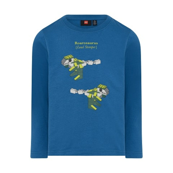 LEGO T-shirt BLAUW (LWTAYLOR 702 - Maat 134)