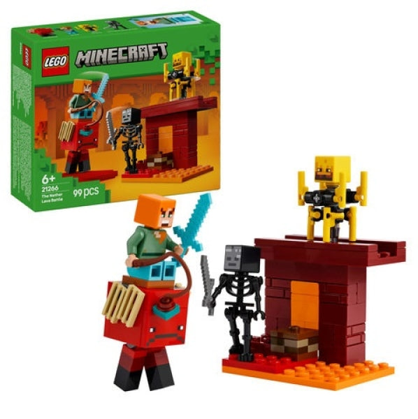 LEGO 21266 De Lavastrijd in de Nether