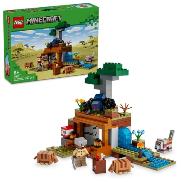 LEGO 21269 De Gordeldieren bij de Mijn