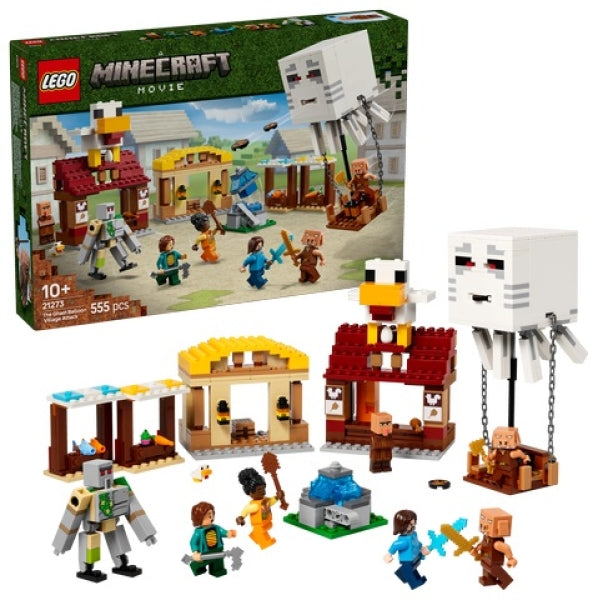 LEGO 21273 De Ghast-ballon Aanval op het Dorp