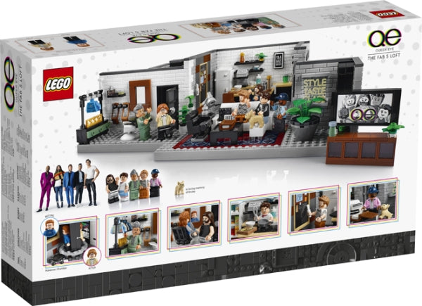 LEGO 10291 Queer Eye - De Fab 5 Loft