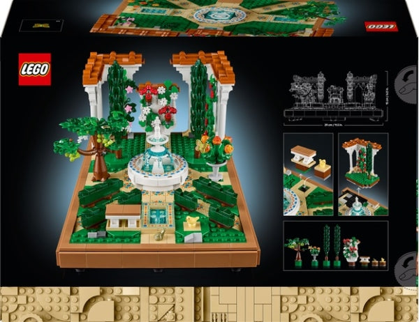 LEGO 10359 Tuin met Fontein