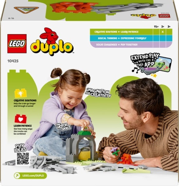 DUPLO 10425 Treintunnel en Rails Uitbreidingsset
