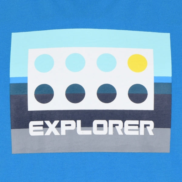 LEGO T-shirt LICHTBLAUW (LWTAJO 301 - Maat 104)