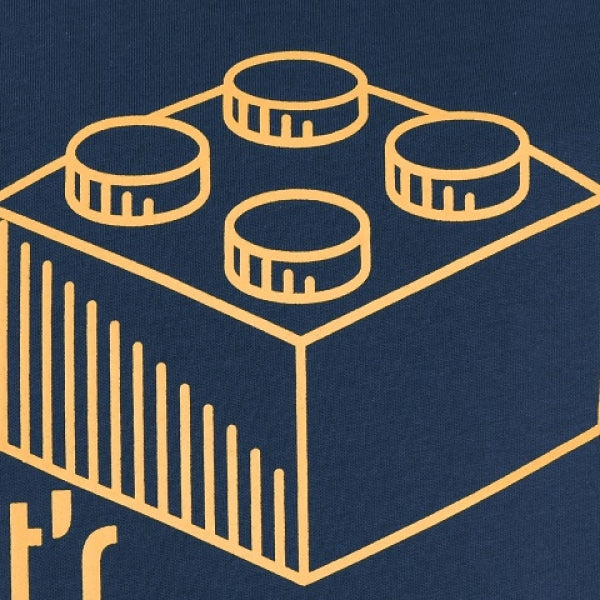 LEGO T-Shirt DONKERBLAUW (LWTIAS 601 - Maat 98)