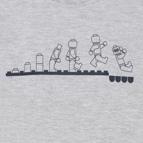 LEGO T-Shirt LICHTGRIJS (LWTINUS 306 - Maat 116)