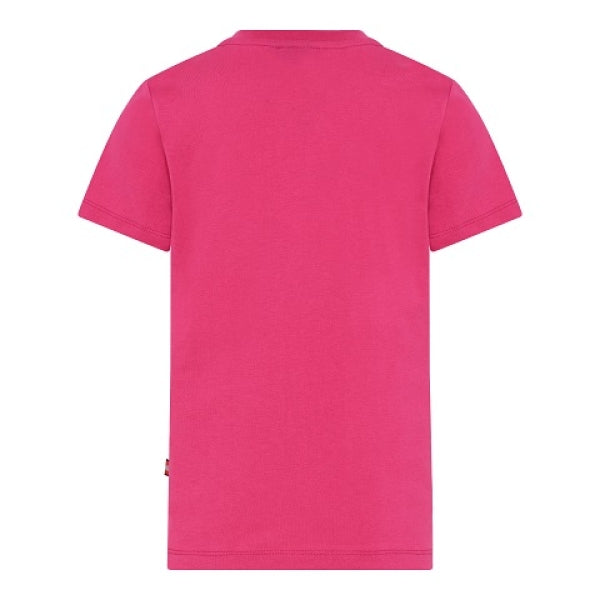 LEGO T-shirt Surferbabe DONKERROZE (LWTAYLOR 311 - Maat 128)