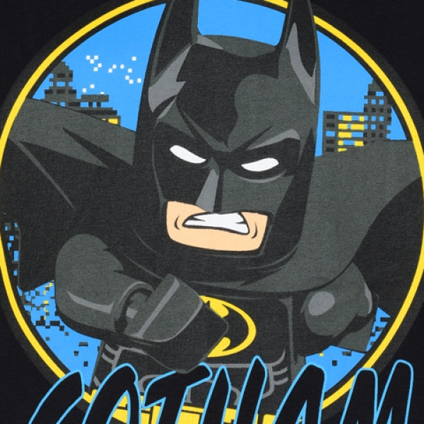 LEGO T-Shirt Batman ZWART (M12010023 - Maat 104)
