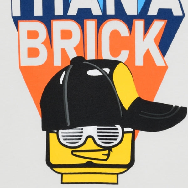 LEGO T-shirt WIT (M12010024 - Maat 116)