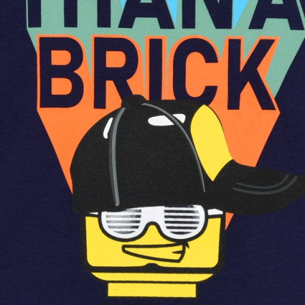 LEGO T-shirt DONKERBLAUW (M12010024 - Maat 104)