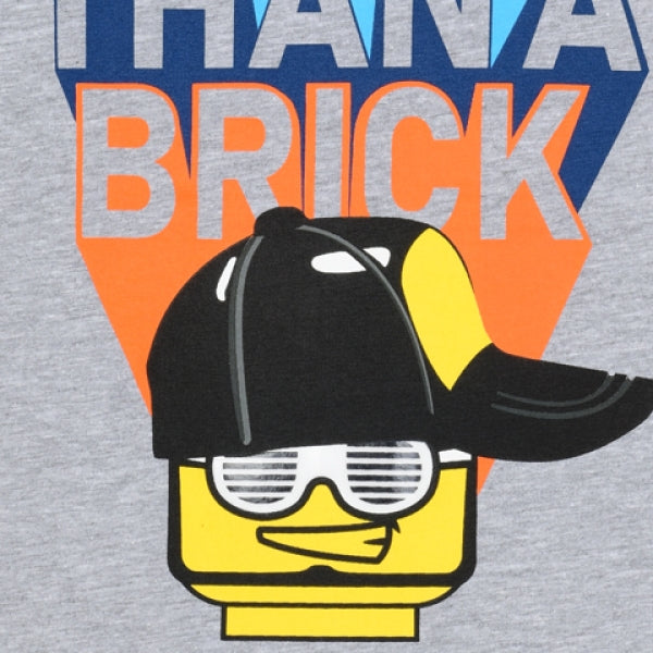 LEGO T-shirt LICHTGRIJS (M12010024 - Maat 104)