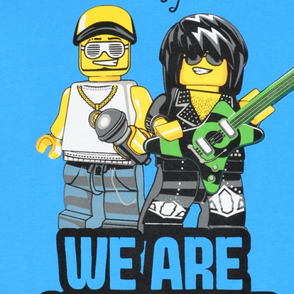 LEGO T-shirt BLAUW (M12010025 - Maat 110)