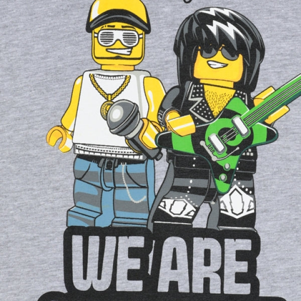 LEGO T-shirt LICHTGRIJS (M12010025 - Maat 110)
