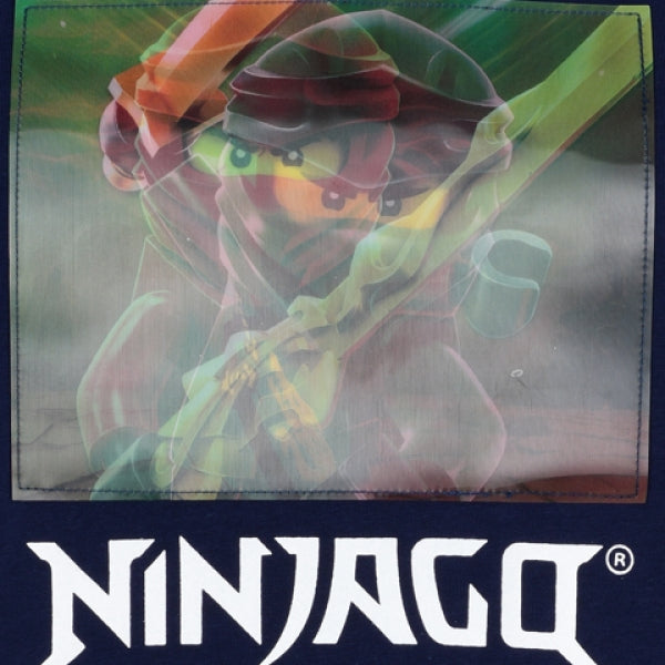 LEGO T-shirt Ninjago DONKERBLAUW (M12010030 - Maat 122)