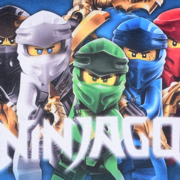 LEGO T-shirt Ninjago BLAUW (M12010033 - Maat 104)