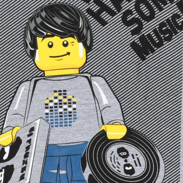 LEGO T-shirt LICHTGRIJS (M12010040 - Maat 110)