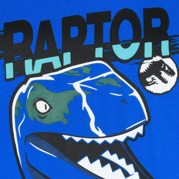 LEGO T-Shirt Jurassic World BLAUW (M12010042 - Maat 104)
