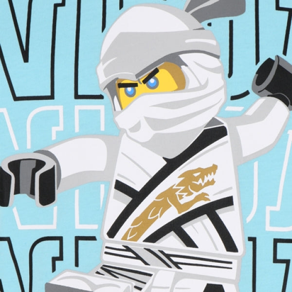 LEGO T-shirt Ninjago LICHT TURQUOISE (M12010102 - Maat 104)