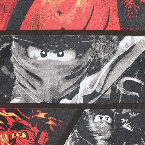 LEGO T-Shirt Ninjago DONKERGRIJS (M12010194 - Maat 92)