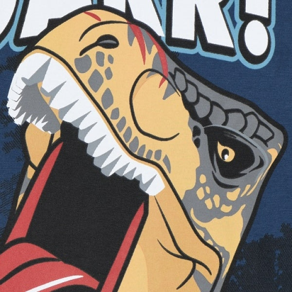 LEGO T-Shirt Jurassic World DONKERBLAUW (M12010200 - Maat 98)