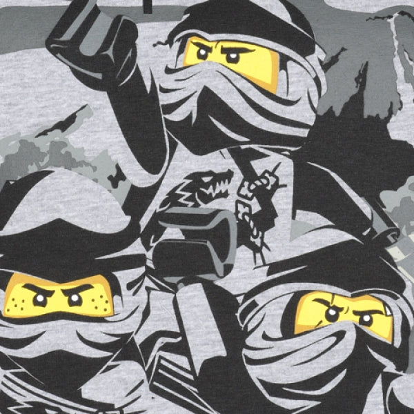 LEGO T-Shirt Ninjago LICHTGRIJS (M12010208 - Maat 92)