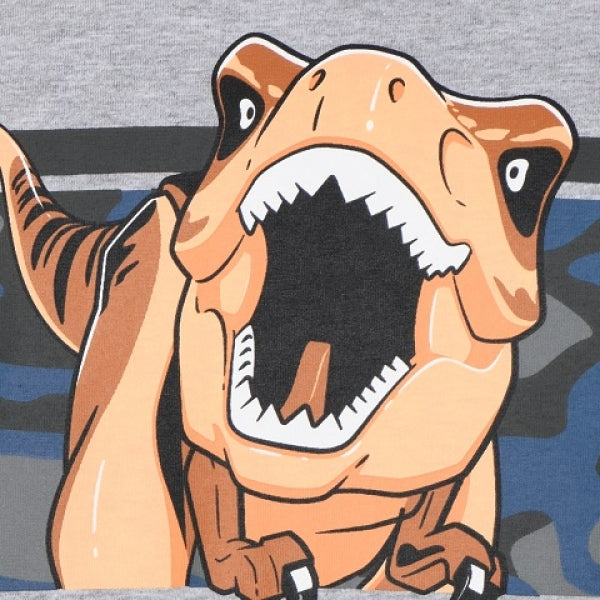 LEGO T-Shirt Jurassic World LICHTGRIJS (M12010215 - Maat 104)
