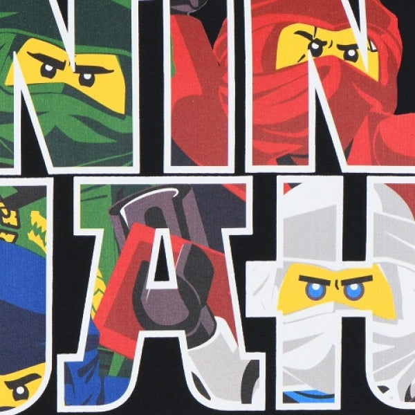 LEGO T-Shirt Ninjago ZWART (M12010278 - Maat 110)
