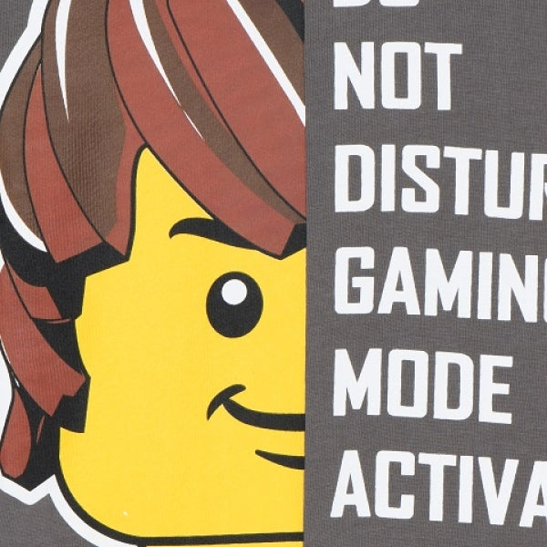 LEGO T-Shirt DONKERGRIJS (M12010291 - Maat 104)