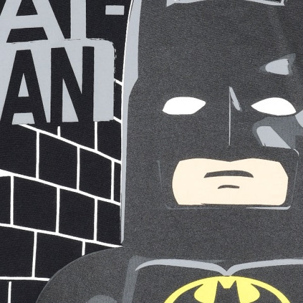 LEGO T-Shirt Batman ZWART (M12010296 - Maat 104)
