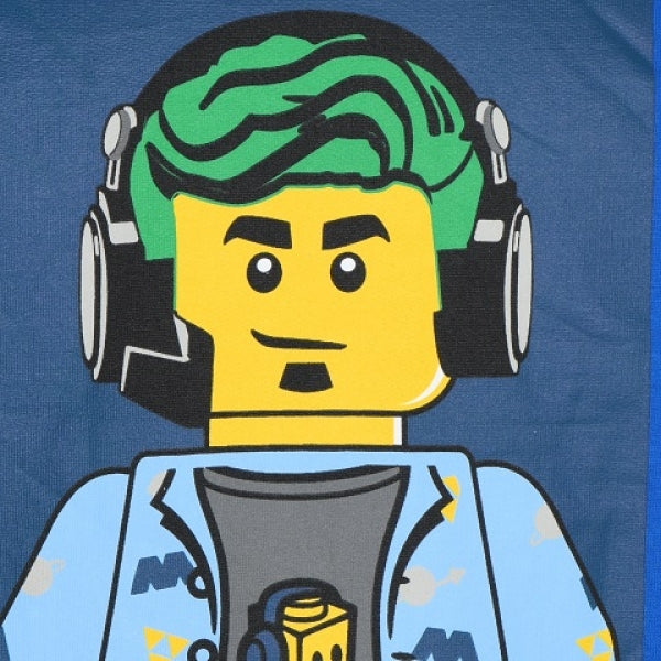 LEGO Sweatshirt City BLAUW (M12010302 - Maat 110)