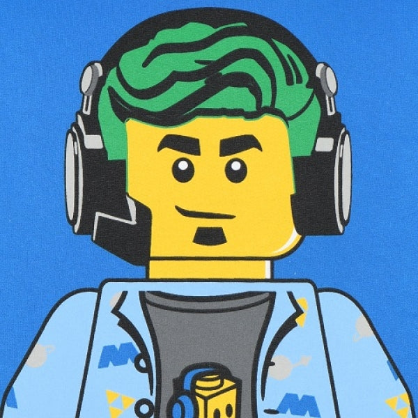 LEGO Sweatshirt City DONKERBLAUW (M12010302 - Maat 116)