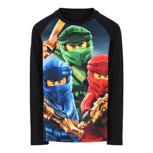 LEGO Pyjama Ninjago ZWART (M12010332 - Maat 104)