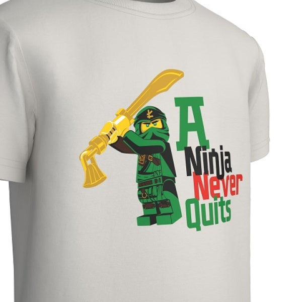 LEGO T-Shirt Ninjago WIT (M12010481 - Maat 104)