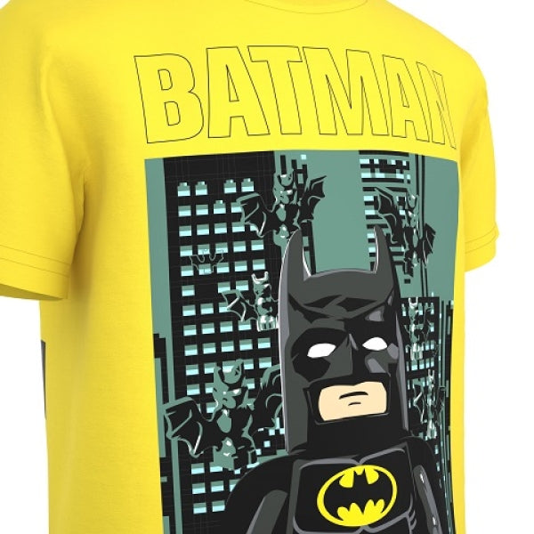 LEGO T-Shirt Batman GEEL (M12010513 - Maat 134)