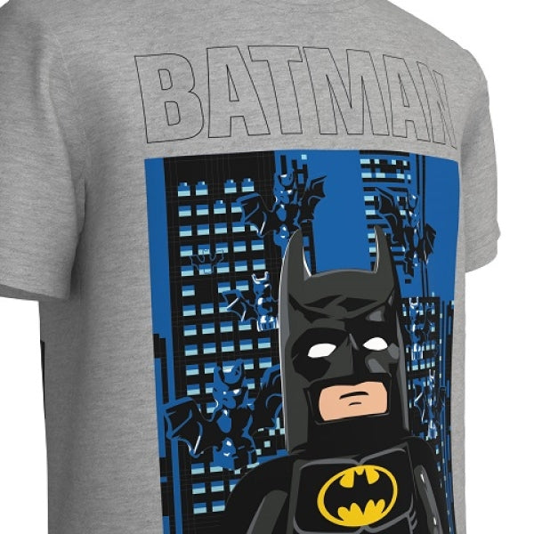LEGO T-Shirt Batman LICHTGRIJS (M12010513 - Maat 140)