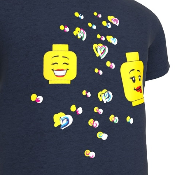 LEGO T-Shirt DONKERBLAUW (M12010539 - Maat 128)