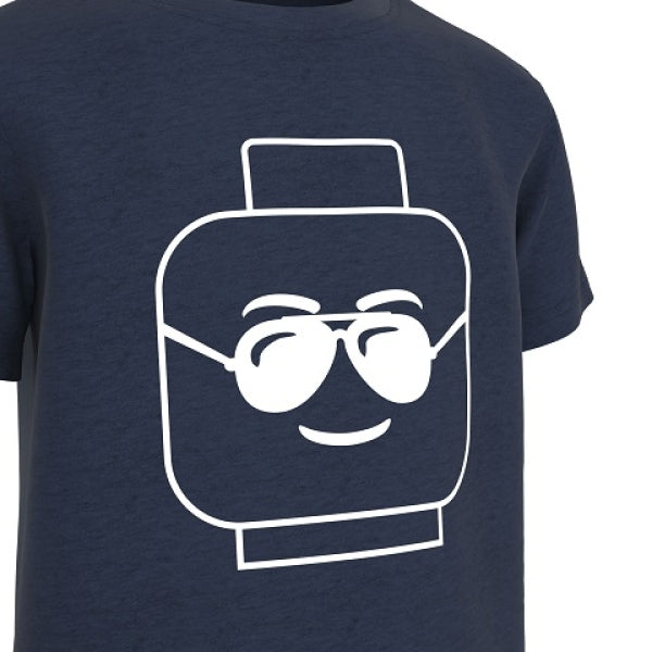 LEGO T-Shirt DONKERBLAUW (M12010544 - Maat 110)