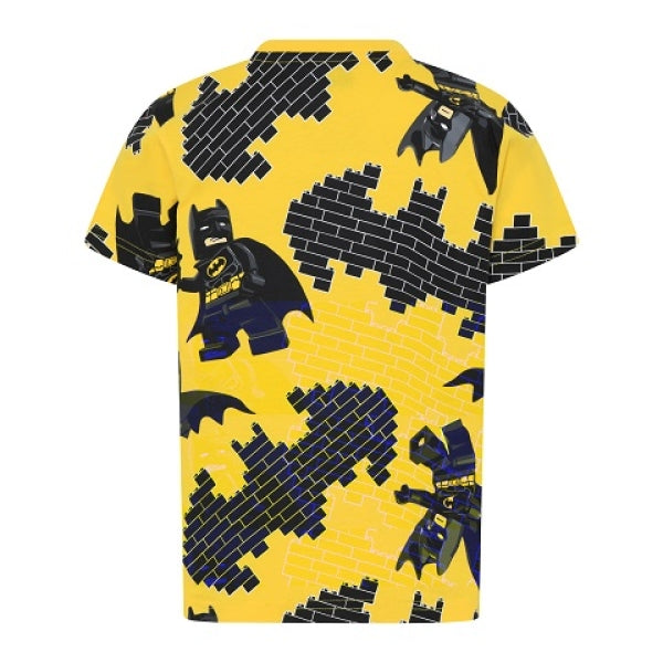 LEGO T-shirt Batman GEEL (LWTAYLOR 313 - Maat 122)