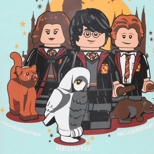 LEGO T-shirt Harry Potter LICHTTURQUISE (LWTAYLOR 320 - Maat 134