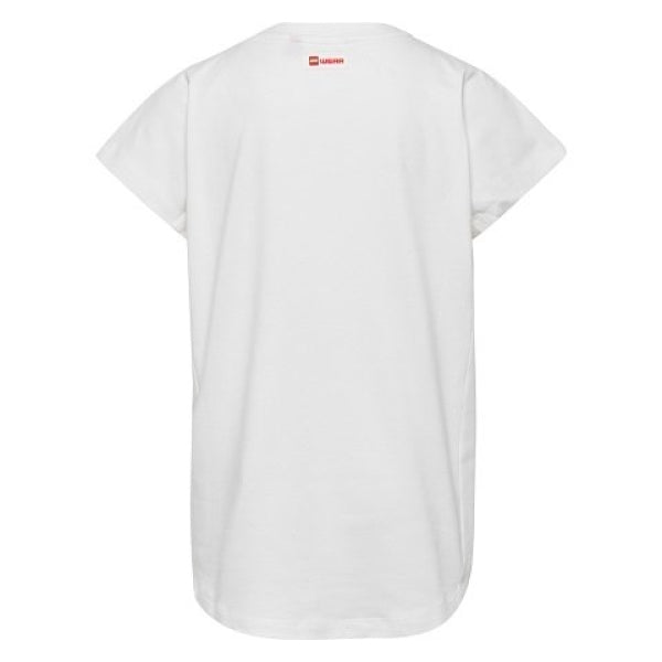 LEGO T-Shirt WIT (Tippi 106 - Maat 134)