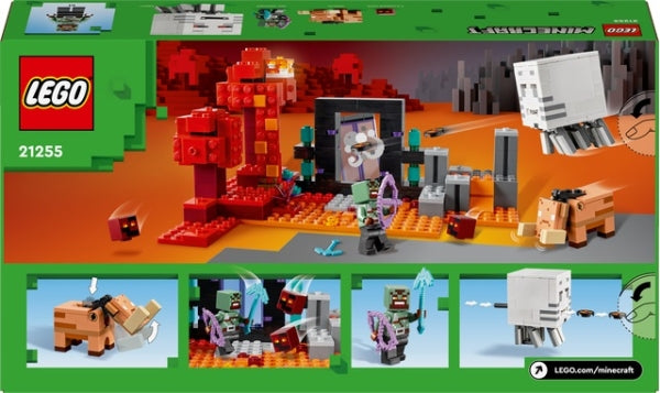 LEGO 21255 Hinderlaag bij het Nether-portaal