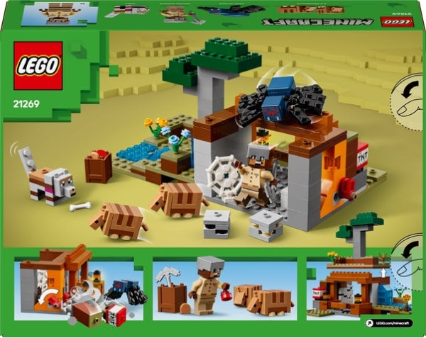LEGO 21269 De Gordeldieren bij de Mijn