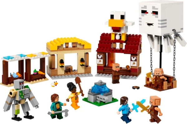 LEGO 21273 De Ghast-ballon Aanval op het Dorp
