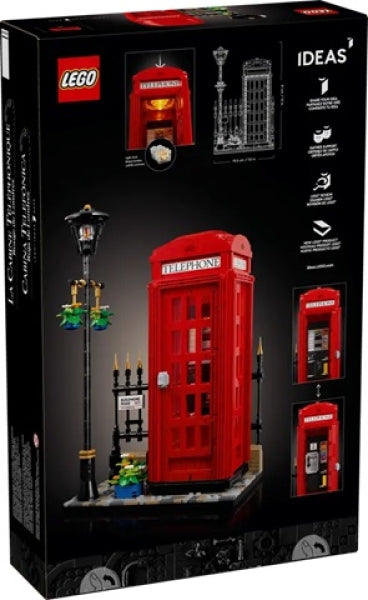 LEGO 21347 Rode Londense Telefooncel