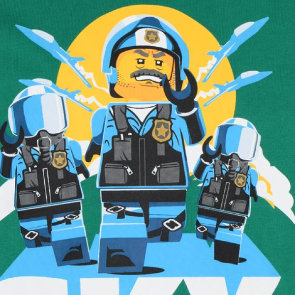 LEGO T-Shirt City LICHT GROEN (M-22771 - Maat 98)