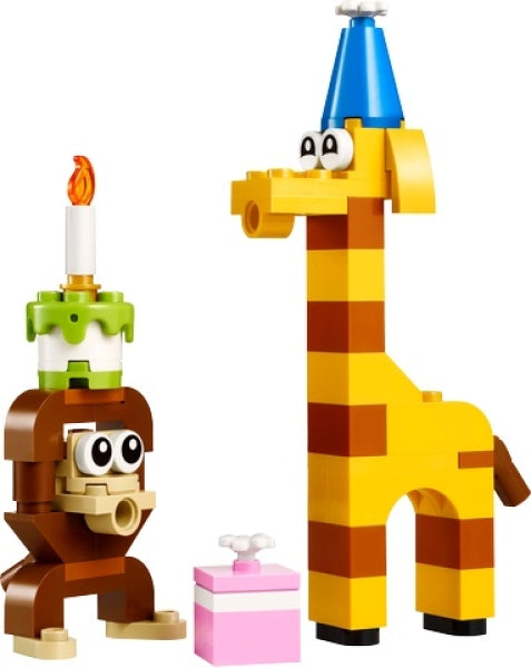 LEGO 30689 Verjaardagsfeestdieren (Paperbag)
