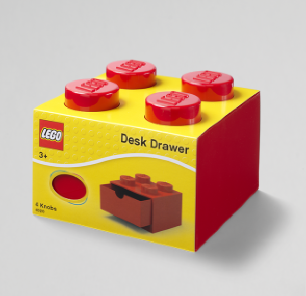 LEGO Bureaulade 4 ROOD