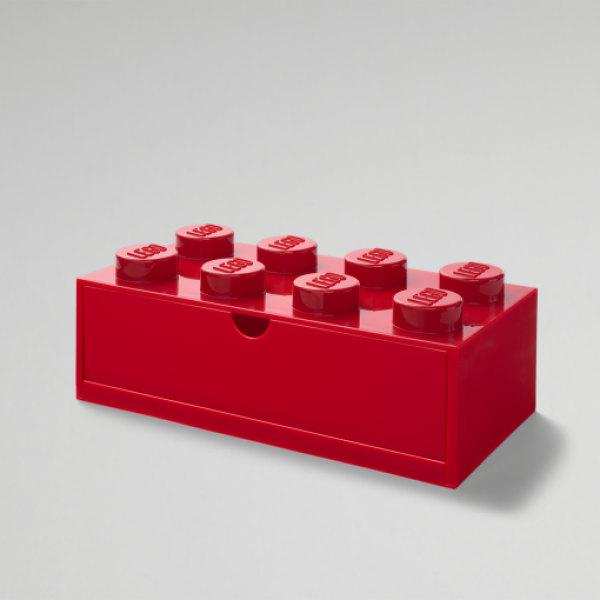 LEGO Bureaulade 8 ROOD