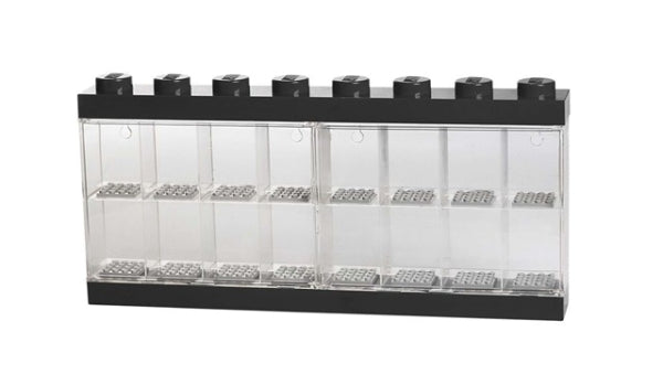 LEGO Minifiguur Display Case 16 ZWART
